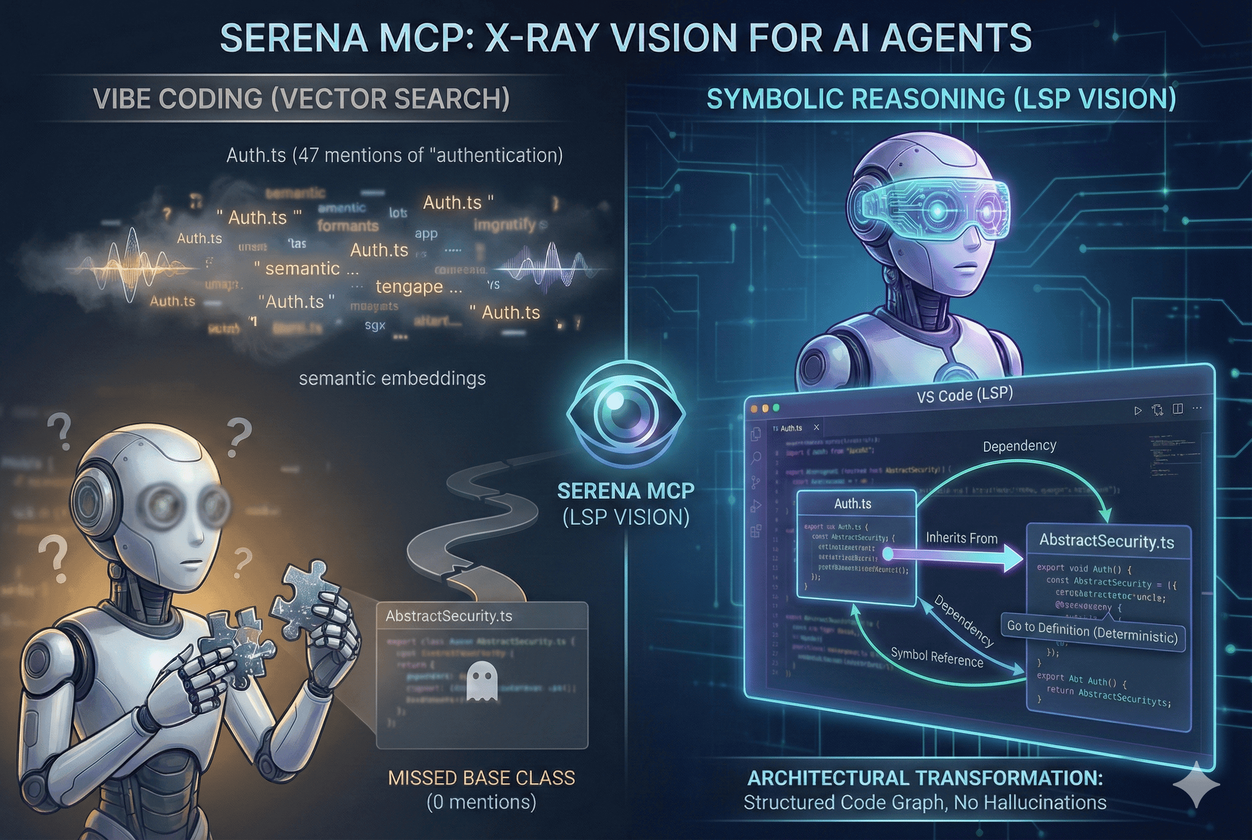 From Vibe Coding to Symbolic Reasoning: How Serena MCP Gives AI Agents X-Ray Vision