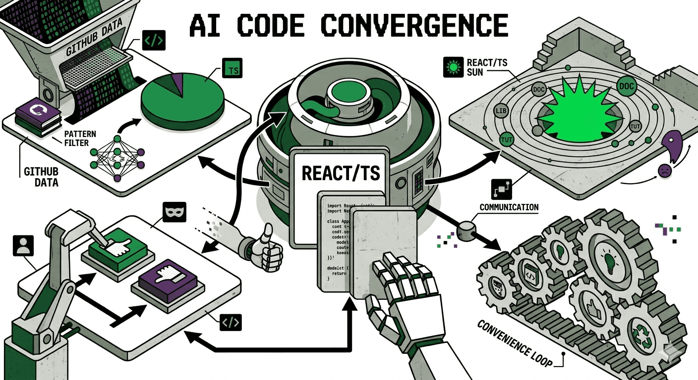 The AI Convergence: Why Every Coding Tool Lands on the Same Two Defaults